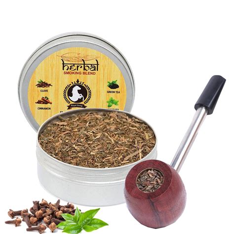 100% Tobacco-Free & Nicotine-Free Smoking Mixture With 100% Natural