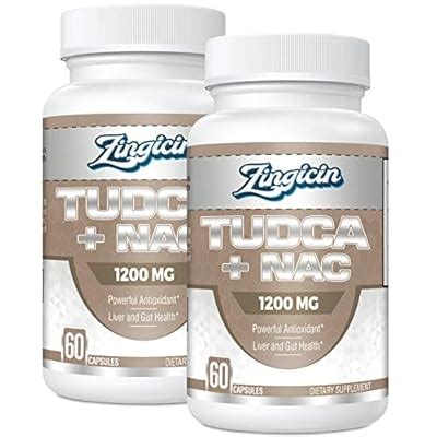 Zingicin TUDCA with NAC Supplement 1200mg - 60 India | Ubuy