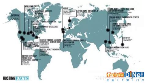 从一张图看清世界上最大的数据中心分布区域-阿里云开发者社区