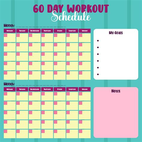 Insanity Workout Schedule - 10 Free PDF Printables | Printablee
