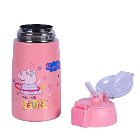 Peppa Pig Insulated Stainless Steel Water Bottle – 300ml | Double Wall ...
