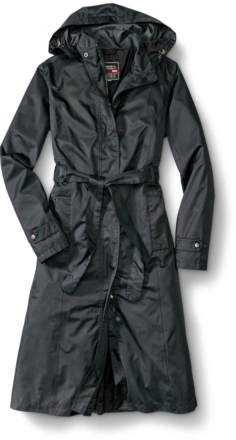 WeatherEdge® Long Trench Coat | Eddie Bauer | Raincoat, Long rain coat ...