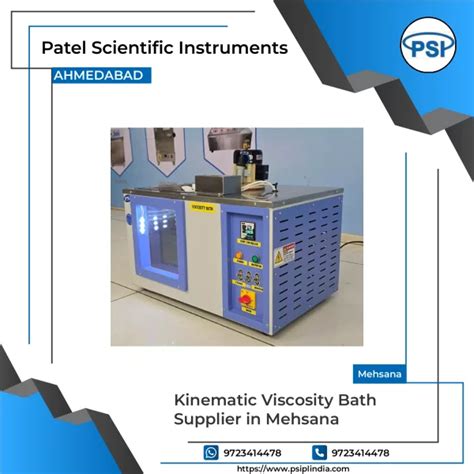 Kinematic Viscosity Bath Supplier In Mehsana - Patel Scientific ...