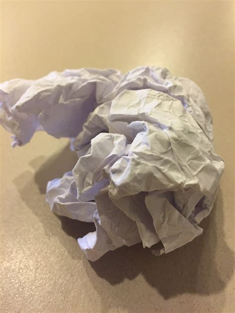 Image result for Crumpling Paper