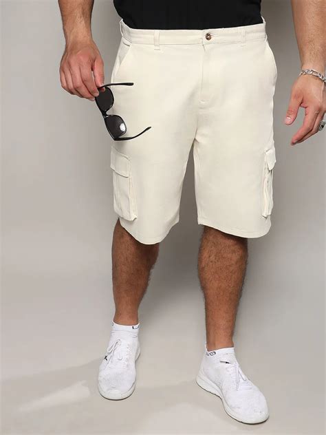 Plus Size Cargo Shorts for Men Online - Men Cargo Shorts | Instafab Plus