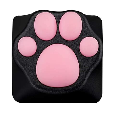 Buy YESTUNE Gaming Keycaps Machinery Keyboard Keycap Cat Paw Shape for ...