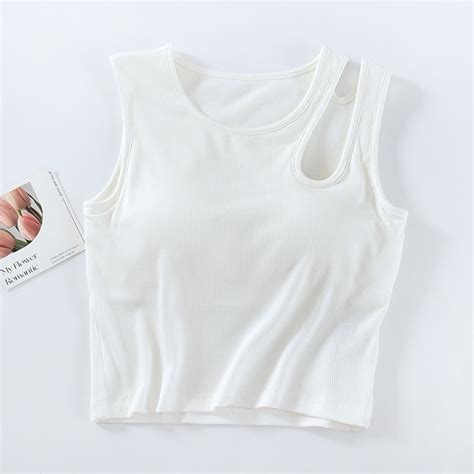 SBYOJLPB Plus Size camisoles for Women;Women's Short Top with A Chest ...