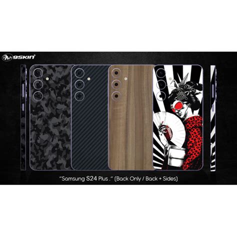 Jual 9skin Samsung S24 Plus Back Case Skin Custom Carbon Leather ...
