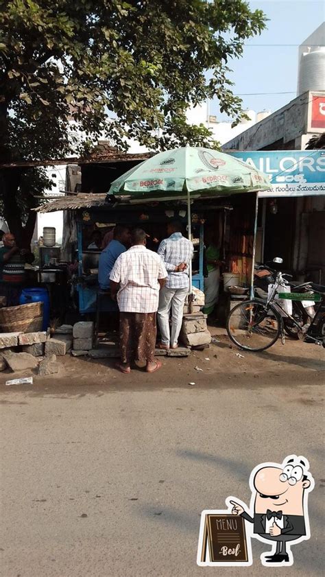 Menu at subhani kichidi point, Chilakaluripet