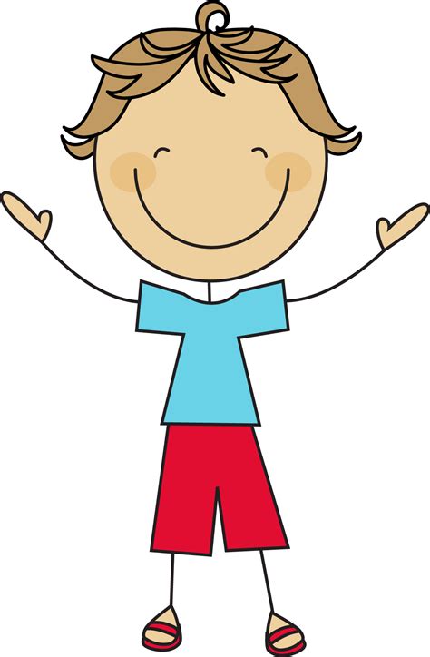 Stick Figure Boy - ClipArt Best