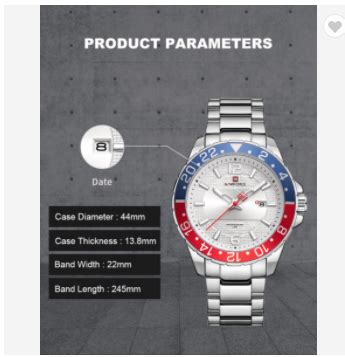 NAVIFORCE 9192 SSW New Hot selling Casual Business men Wristwatch ...