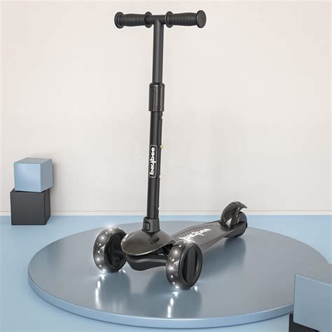 Baybee Alpha Kick Scooter for Kids, Smart 3 Wheel Kids Scooter with 4 ...