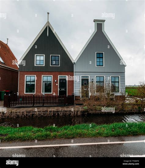 Traditional Dutch Style Houses Traditional Dutch Style Row Houses On A