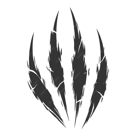 Illustration of a monster claw or hand scratch | Premium AI-generated ...