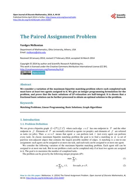 Image result for Balanced Assignment Problem
