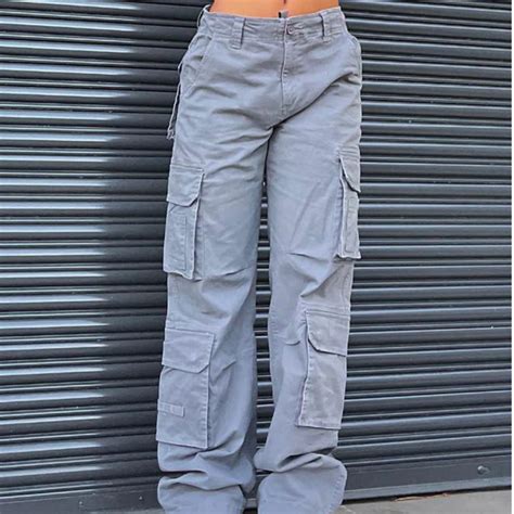 light grey cargo pants – FOGSTORES