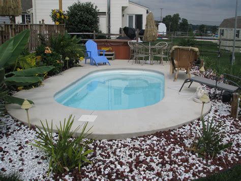 Very Small Inground Swimming Pools Small Inground Fiberglass Pool Kits ...