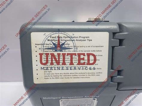 EXXONMOBIL AS-K14483-EM MOBILGARD SCRAPEDOWN ANALYZER | United Marine ...