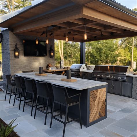 21 Best creative L shaped Outdoor kitchen ideas | Kochen im freien ...