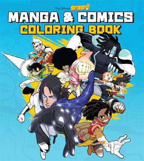 Saturday Am Manga And Comics Coloring Book | AM, Saturday