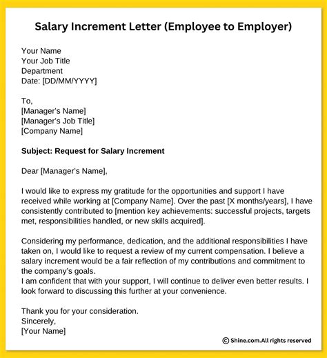 Salary Increment Letter: Format, Examples & Writing Guide