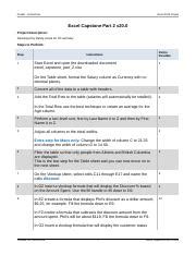 Image result for Excel Capstone Project Level 2