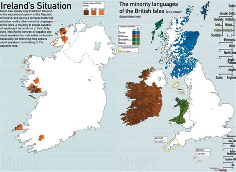 The minority languages of the British Isles (the languages of the isles that endured through ...