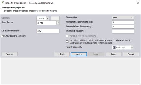 Trimble CSV File 的图像结果