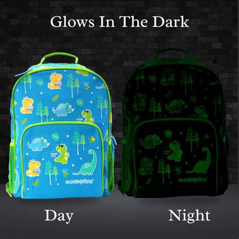 Dino Glow-in-the-Dark Backpack 16” – Popup Kids