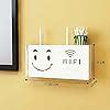 SS ARTS Engineered Wood Wall Mount Wifi Router Stand/Rack,10 Cm,18 Cm ...