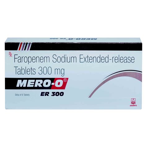 Mero-O ER 300 Tablet | Uses, Side Effects, Price | Apollo Pharmacy