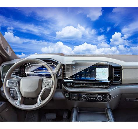 Amazon.com: XXCIWP 3pcs 2024 2025 Chevy Silverado Screen Protector for ...