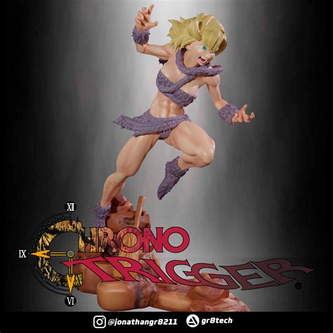 STL file Ayla - Chrono Trigger 3D print model 💬・3D printable model to ...