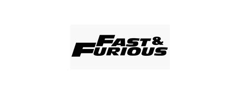 The Fast and Furious Logo Vinyl Decal Coches Carreras | Etsy
