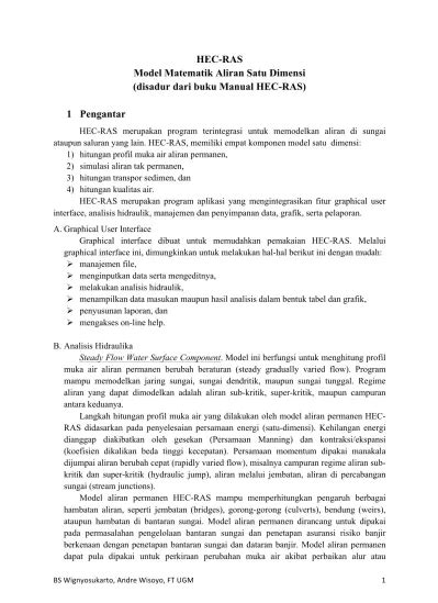 Image result for Tutorial HEC-RAS 2 Dimensi