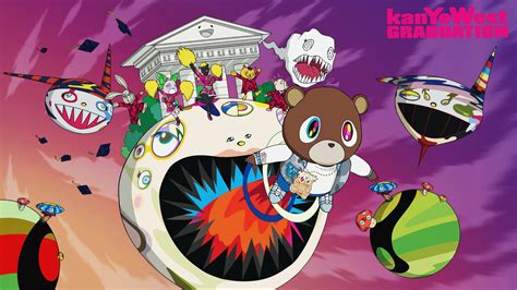 Takashi Murakami Kanye West Album Cover The Works Of Takashi Murakami,