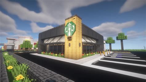 Image result for Starbucks Minecraft Tutorial