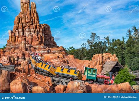 Big Thunder Mountain Railroad Disney World Orlando