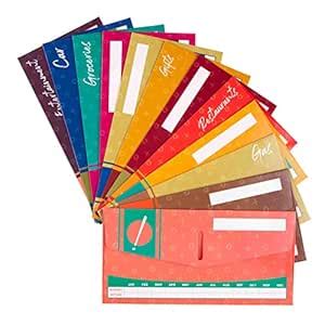 Cash Envelope System for Budgeting and Saving Money - Budget Keeper- 12 ...
