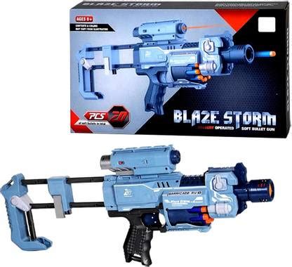 Krypton Blaze Storm Barricade RV-10 Soft Dart Nerf Gun Battery Operated ...