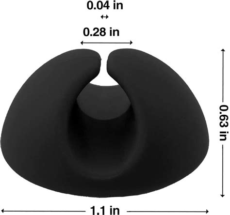 Buy StudentsZone 12-Pack Adhesive Cable Clips, Cord Organizer, Cable ...