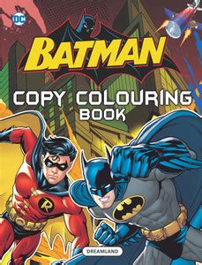 Batman Copy Colouring Book: Buy Batman Copy Colouring Book by Dreamland ...