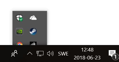 Image result for Taskbar Hidden Icons Not Showing