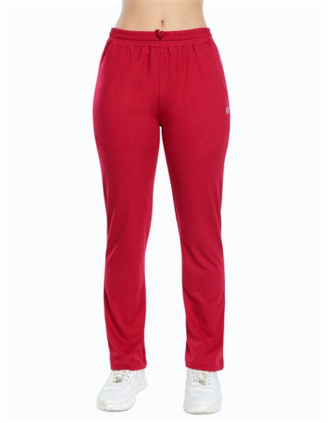 Buy Bodyactive Maroon Cotton Rich Regular Women's Trackpant LL38-MEH ...