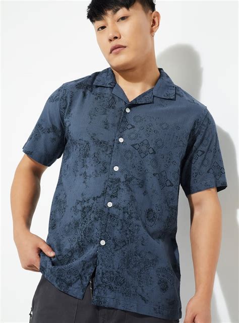 Buy URB_N Men Printed Regular Fit Shirt Online at just Rs. 899.0 ...