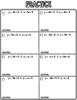 Image result for Solving Systems by Substitution Notes