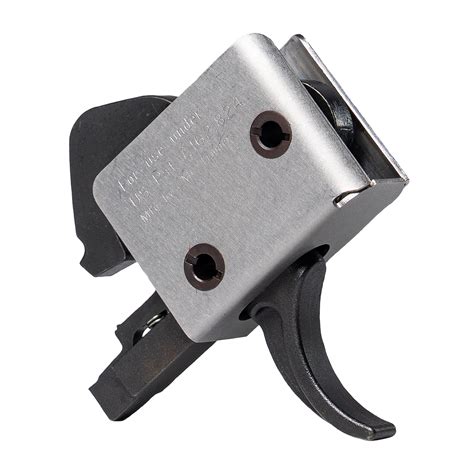 AR-15/10 Full-Auto Compatible Single Stage Trigger – Curved | CMC Triggers