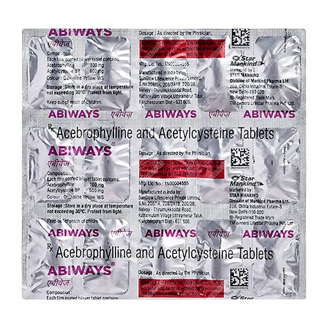 Abiways Tablet | Order Abiways Tablet Online at Truemeds