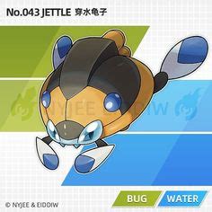 9 Water Type Fakemon ideas | pokemon art, water type, pokemon