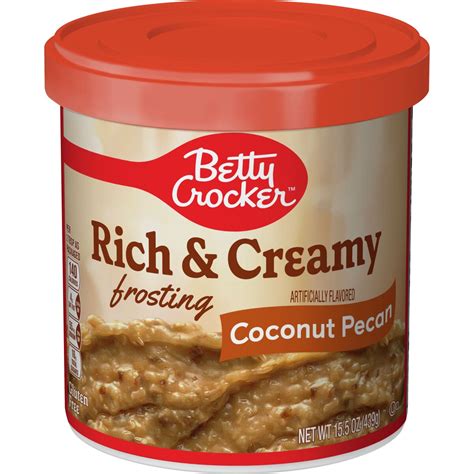Betty Crocker Rich and Creamy Frosting Cream Coconut Pecan 439g, 5,90
